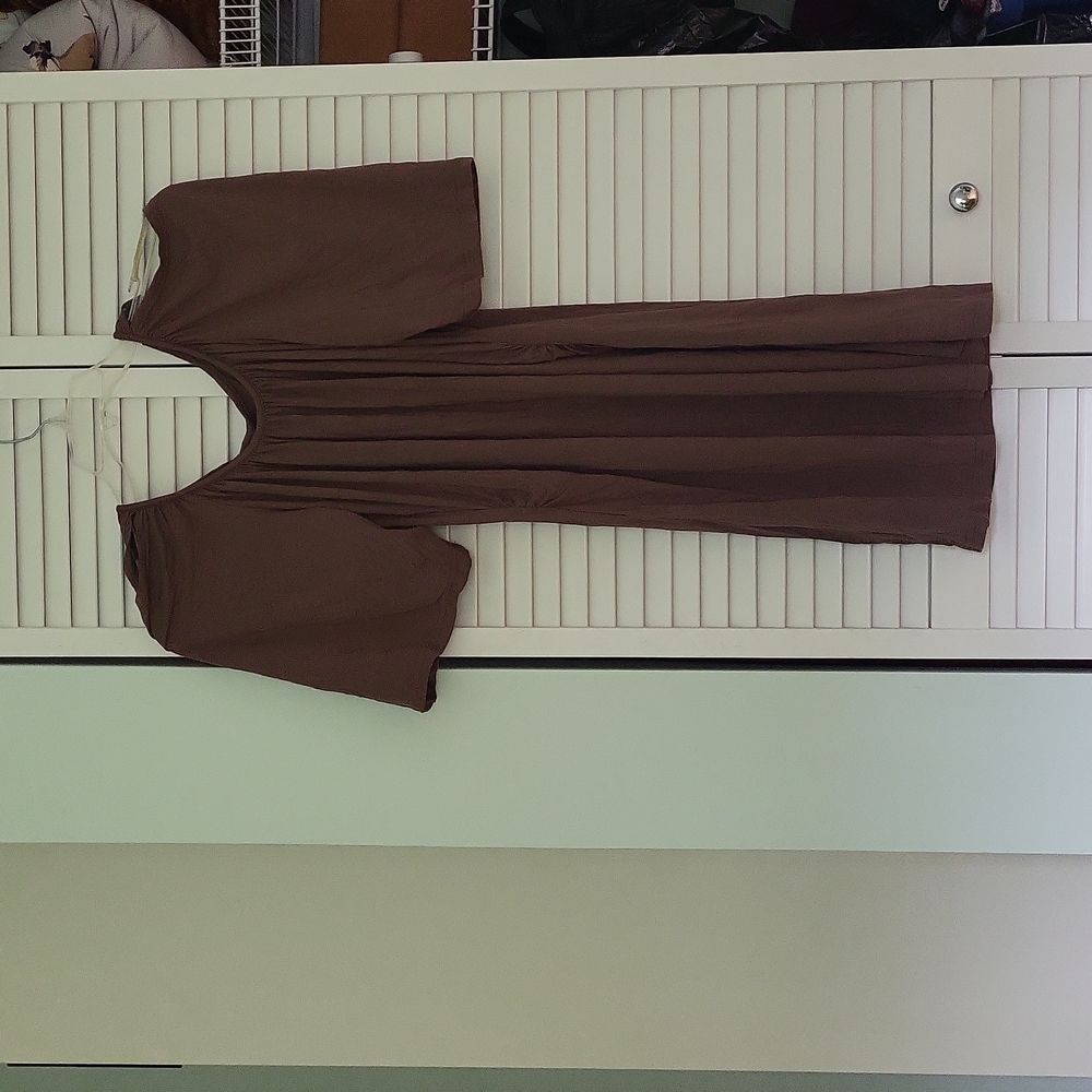 Very lightweight spandex dress with peep shoulder holes. BRAND NEW